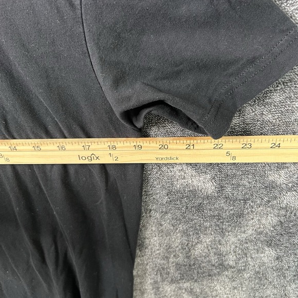 UNRL Classic Black Men's Size Medium Cotton Blend t-Shirt - Picture 3 of 7